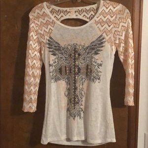 Angels & Diamonds 3/4 Sleeve Tee